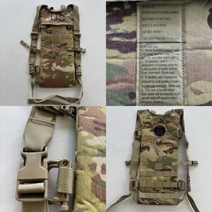 US Military MOLLE II Hydration Carrier Multicam Backpack Pouch No Bladder